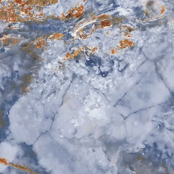 

Напольная плитка «ITC» Agyaro Lapp. (Индия) 60x60 sugar effect BZ/647 blue