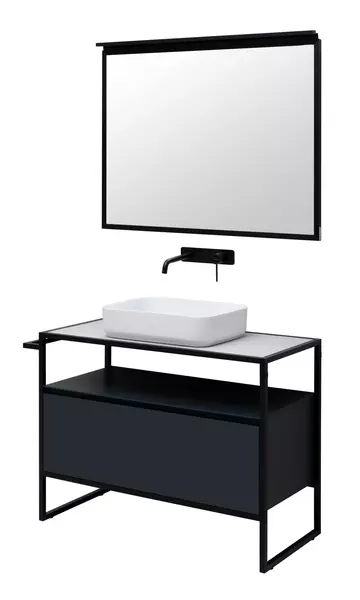 Мебель для ванной Allen Brau Priority 100 anthracite matt 104390₽