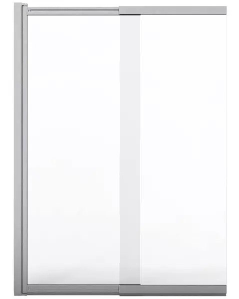 Шторка на ванну стеклянная «Azario» Merrit AZ-NF6122 80/140 прозрачная/серебро универсальная