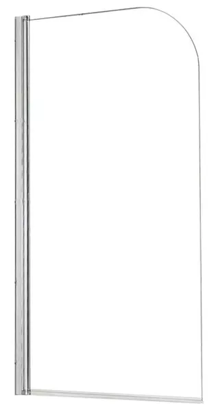 

Шторка на ванну стеклянная «Azario» Merrit AZ-NF6211 80/140 прозрачная/серебро универсальная