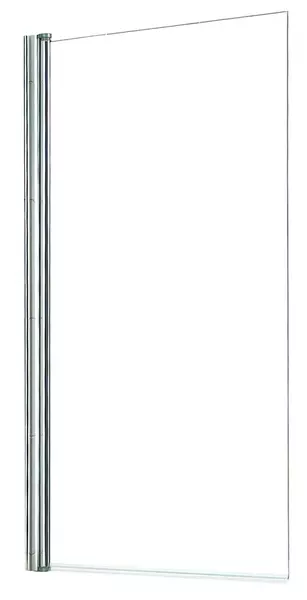Шторка на ванну стеклянная «Azario» Merrit AZ-NF6211-1 80/140 прозрачная/серебро универсальная