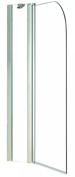

Шторка на ванну стеклянная «Azario» Merrit AZ-NF6221 110/140 прозрачная/серебро универсальная