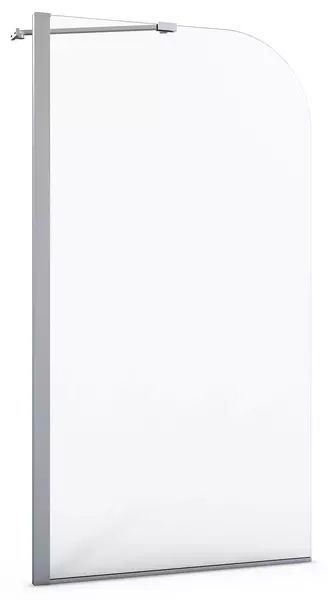 Шторка на ванну стеклянная «Azario» Merrit AZ-NF6310 80/140 прозрачная/серебро универсальная