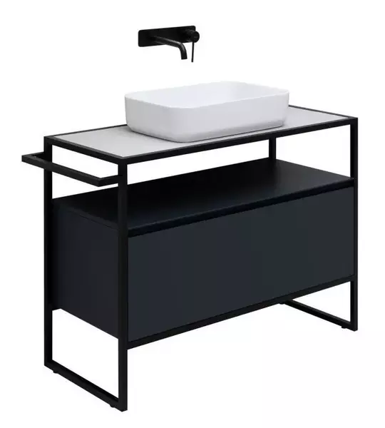 Тумба с раковиной «Allen Brau» Priority 100 anthracite matt