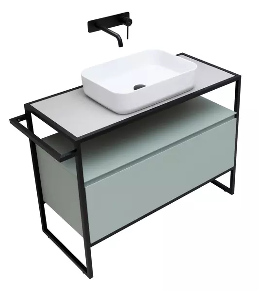 

Тумба с раковиной «Allen Brau» Priority 100 рapyrus white matt