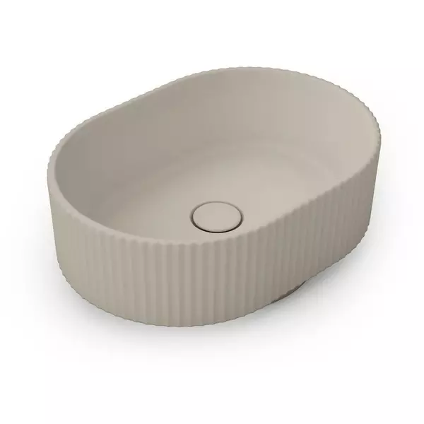 

Раковина «Kerama Marazzi» Vento 50/36 VE.wb.50\SAN фарфоровая песочная матовая с донным клапаном