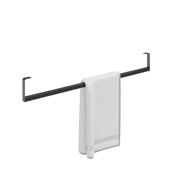 

Полотенцедержатель «Kerama Marazzi» Logica 90 чёрный матовый