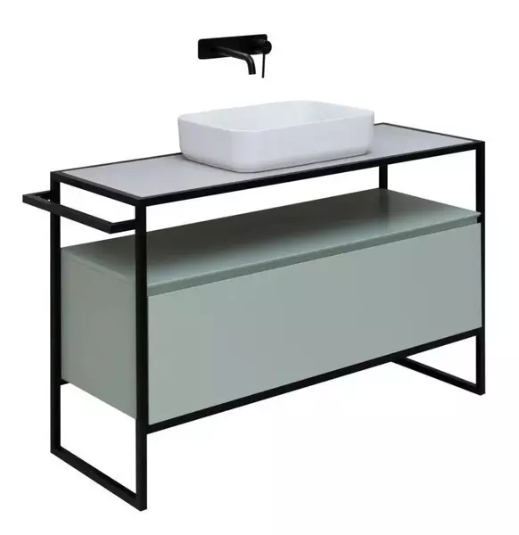 Тумба с раковиной «Allen Brau» Priority 120 рapyrus white matt