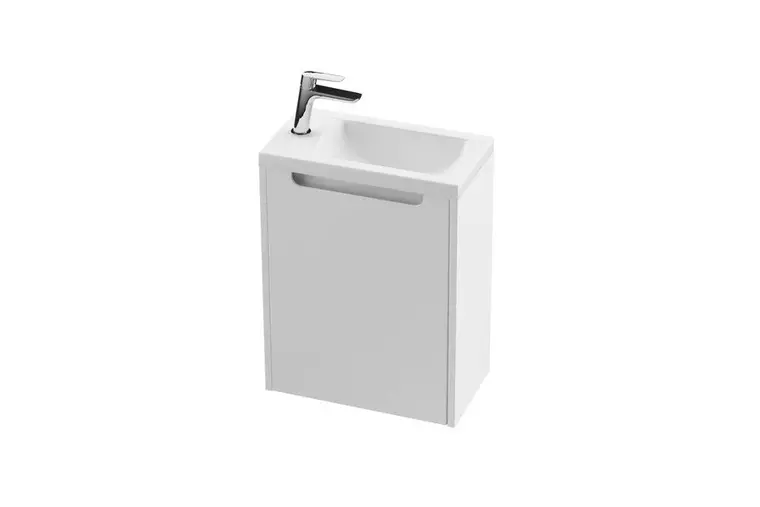 

Тумба с раковиной «Ravak» SD Classic 40 L (Classic II XJX01140004 40/22) подвесная белый глянец левая