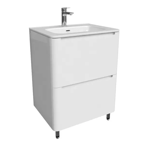 

Тумба с раковиной «Iddis» Edifice 60 (Optima Home 60/47) белая