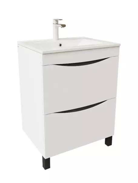 

Тумба с раковиной «Iddis» Cloud 60 (Optima Home 60/46) белая