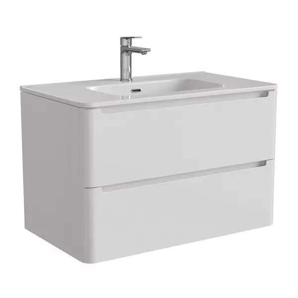 

Тумба с раковиной «Iddis» Edifice 80 (Optima Home 80/47) подвесная белая