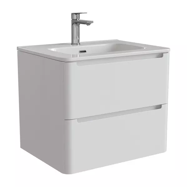 

Тумба с раковиной «Iddis» Edifice 60 (Optima Home 60/47) подвесная белая