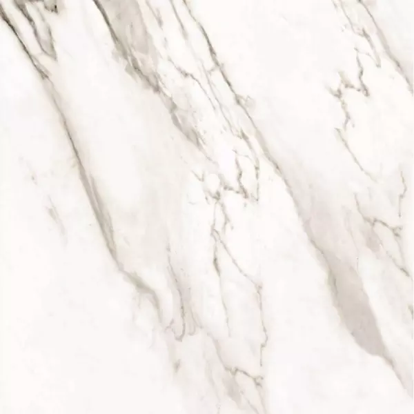 

Напольная плитка «ITC» Statuario Carrara Lapp. (Индия) 60x60 sugar effect 00000016631 bianco