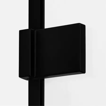 Душевая перегородка «New Trendy» Avexa Black Walk-in 110/200 прозрачная/чёрная матовая универсальная