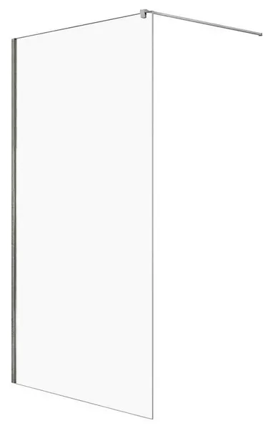 Душевая перегородка New Trendy Velio Chrome Walk-in 120200 прозрачнаяхром универсальная 60888₽