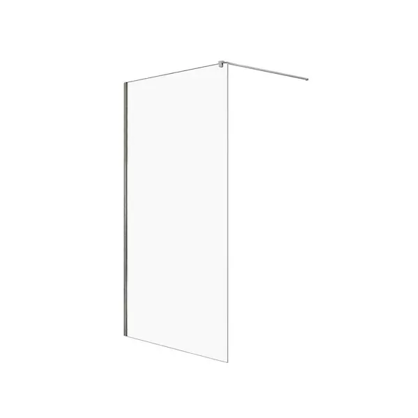 Душевая перегородка New Trendy Velio D-0138B 130200 прозрачнаяхром универсальная 64782₽