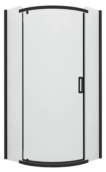 Душевой угол-ограждение New Trendy New Komfort Black 9090 прозрачныйчёрный матовый четверть круга без поддона универсальный 95064₽