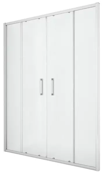 Душевая дверь New Trendy Corrina Chrome 160195 прозрачнаяхром универсальная 98200₽