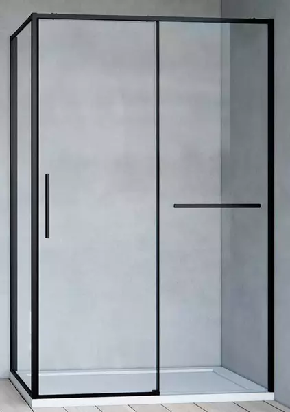 

Душевой угол-ограждение «Vincea» Slim Soft VSR-1SS9012CLB 120/90 прозрачный/чёрный прямоугольный без поддона универсальный