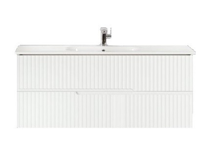 

Тумба с раковиной «Cezares» Duet 120 (CZR-NAT-120-LVB 120/45) подвесная Bianco Opaco