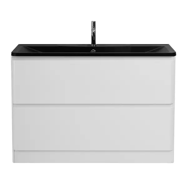 

Тумба с раковиной «Belbagno» Albano 120 (BB1200/455-LV-ART-ALR-NERO 120/45) Bianco Lucido