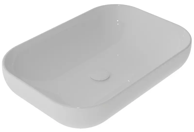 

Раковина «GSG» Easy 60/42 EALAVRE60001 фарфоровая белая матовая
