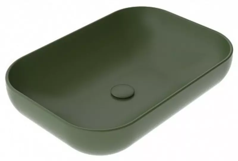 

Раковина «GSG» Easy 60/42 EALAVRE60026 фарфоровая оливковый