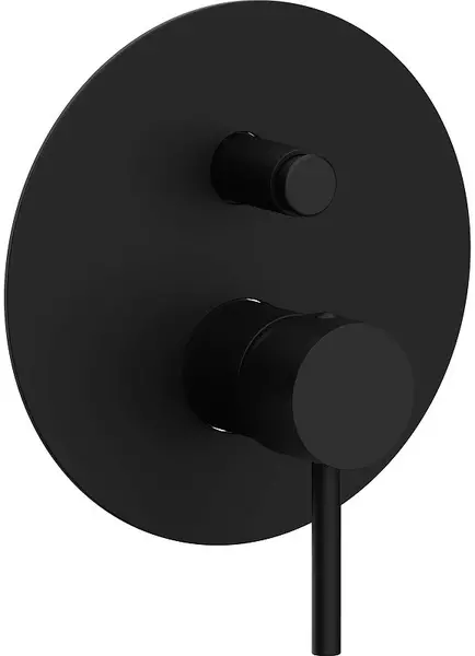 

Внешняя часть смесителя «Remer» X-Style X09KBNO чёрная матовая