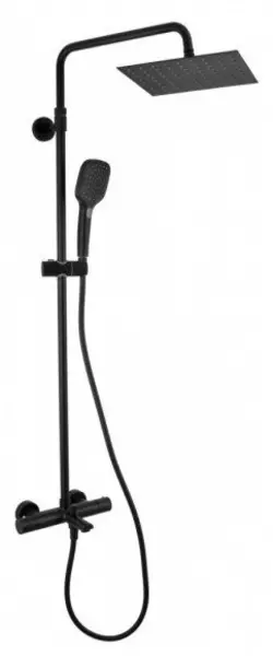 

Душевая система «Remer» Elegance EQ34A8CPUFS25NO с термостатом чёрная матовая