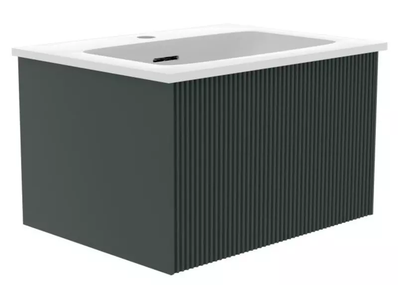 

Тумба с раковиной «La Fenice» Terra 60 (Slim Line 60) подвесная Grigio