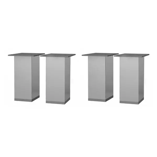 

Комплект мебельных ножек «Dreja» QL 4 хром пластик