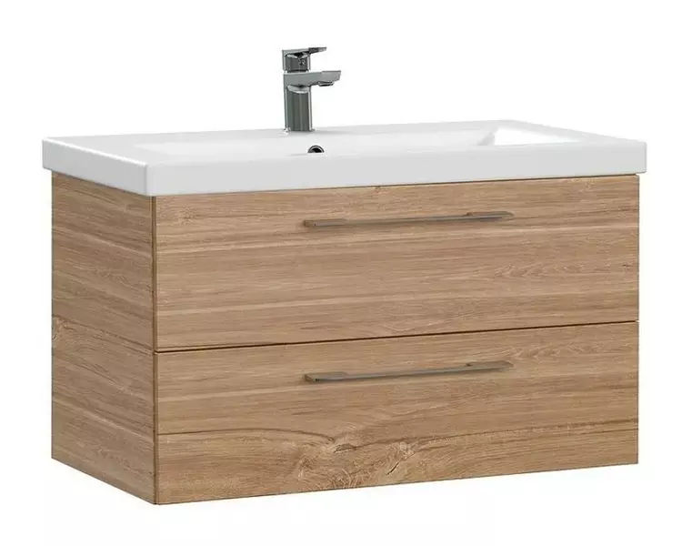 Тумба с раковиной Cersanit Lara 80 64138 Grand 80 подвесная орех 28980₽