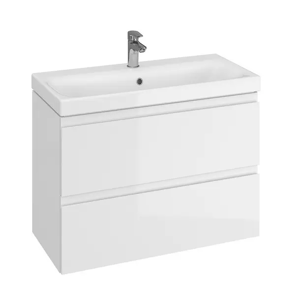 

Тумба с раковиной «Cersanit» Moduo 80 Slim 64126 (Moduo 80 Slim) подвесная белая
