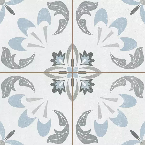 

Напольная плитка «Dvomo» Timeless Sixties Matt. 45x45 С0005207 голубой