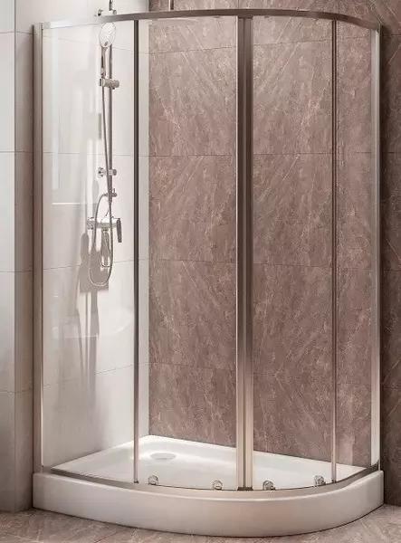 

Душевой угол-ограждение «Belbagno» DUE-RH-2-120/80-C-Cr 120/80 прозрачный/хром прямоугольно-асимметричный без поддона универсальный