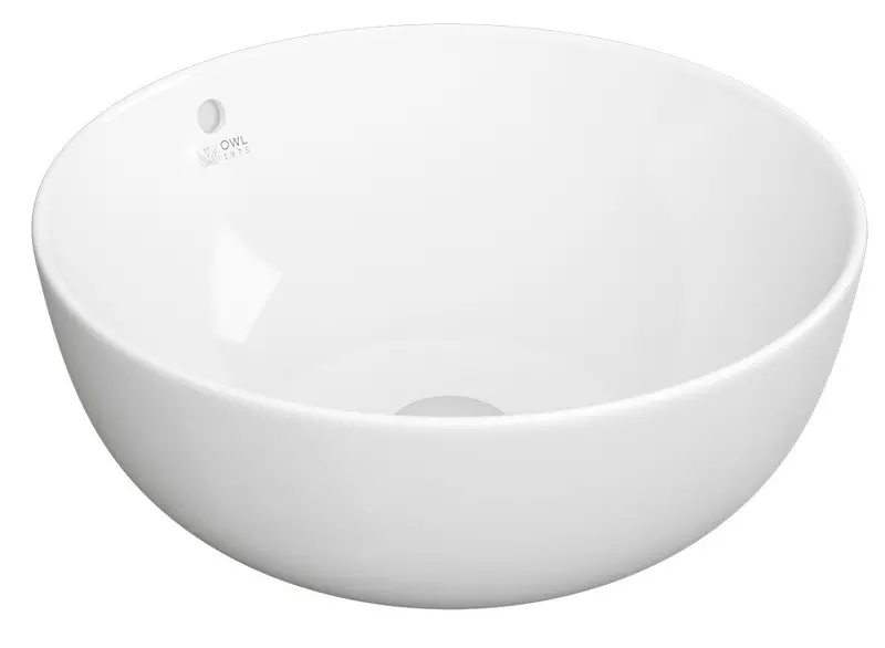 

Раковина «Owl 1975» Curve 43/43 OWLB191046 фарфоровая белая