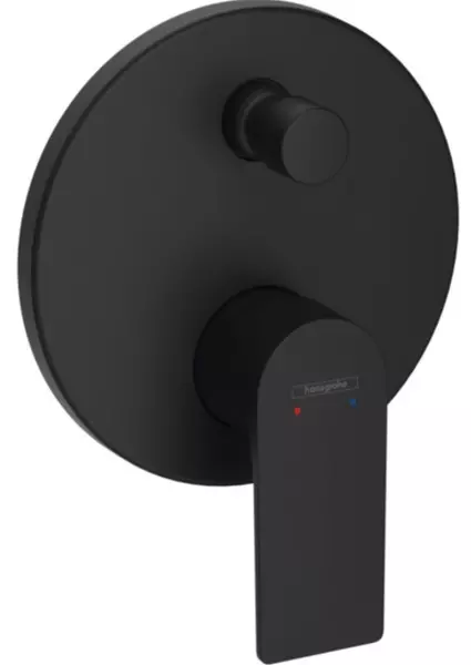 

Внешняя часть смесителя «Hansgrohe» Rebris E 72468670 чёрная матовая