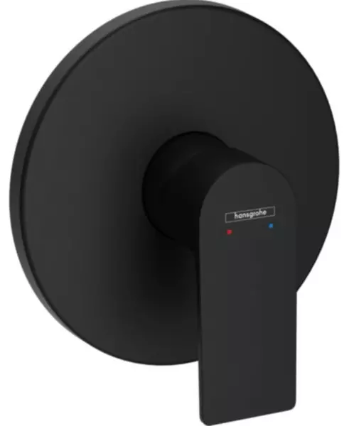 

Внешняя часть смесителя «Hansgrohe» Rebris E 72668670 чёрная матовая