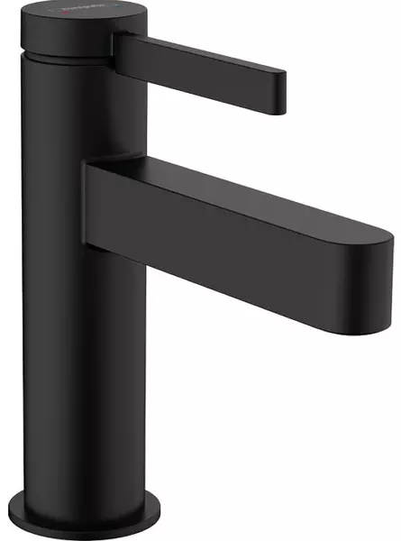 

Смеситель для раковины «Hansgrohe» Finoris 76010670 с донным клапаном чёрный матовый