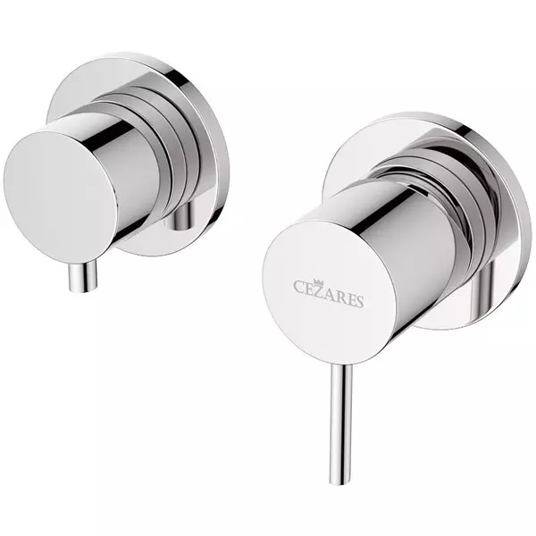 

Смеситель для душа «Cezares» LEAF-VDIM3-L-01 хром