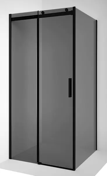 

Душевой угол-ограждение «Ambassador» Benefit 19022201HBB-90HBB 120/90 тонированный/чёрный без поддона
