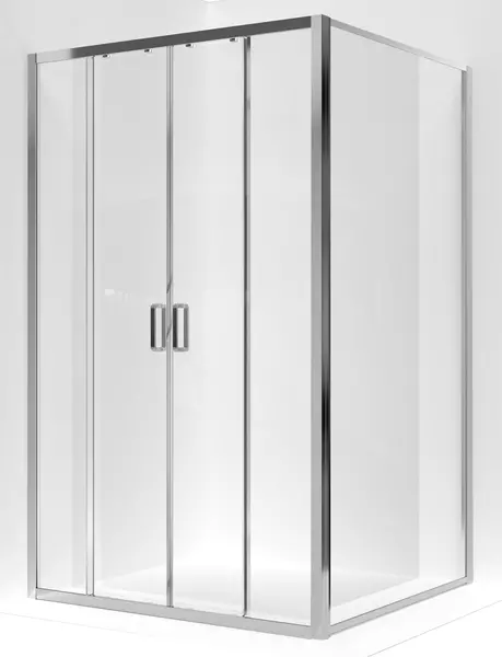 

Душевой угол-ограждение «Ambassador» Forsa 17021107AX-100AX 120/100 прозрачный/хром без поддона универсальный