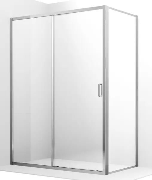 

Душевой угол-ограждение «Ambassador» Forsa 17021122AX-80AX 160/80 прозрачный/хром без поддона универсальный