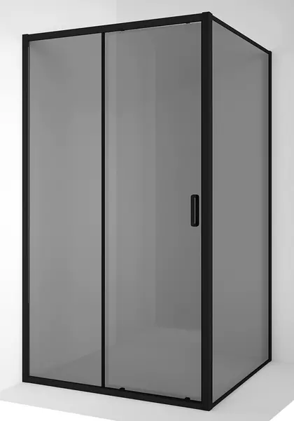 

Душевой угол-ограждение «Ambassador» Forsa 17022216ABB-100ABB 100/100 тонированный/чёрный без поддона универсальный