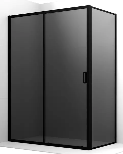 

Душевой угол-ограждение «Ambassador» Forsa 17022221ABB-110ABB 150/110 тонированный/чёрный без поддона универсальный