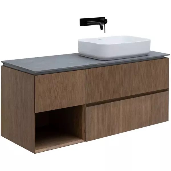 

Тумба под раковину «Allen Brau» Infinity 120 R (274262) подвесная natural oak правая