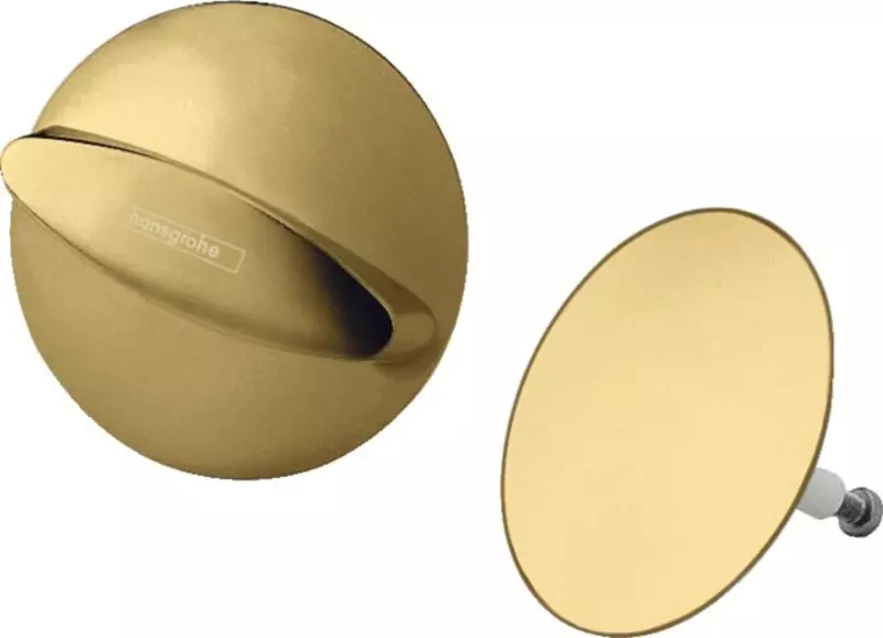 Накладки для слив-перелива «Hansgrohe» Flexaplus S 58185990 золото