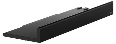 

Полка в ванну «Keuco» Reva 12859370000 на стену чёрная матовая