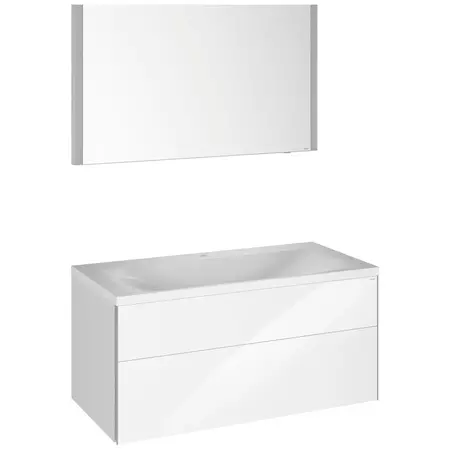 Мебель для ванной подвесная «Keuco» Royal Reflex 100/48 белая